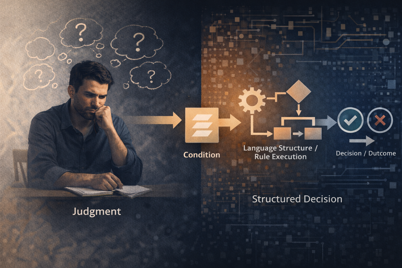 명제화된 사고와 책임 구조의 재배치