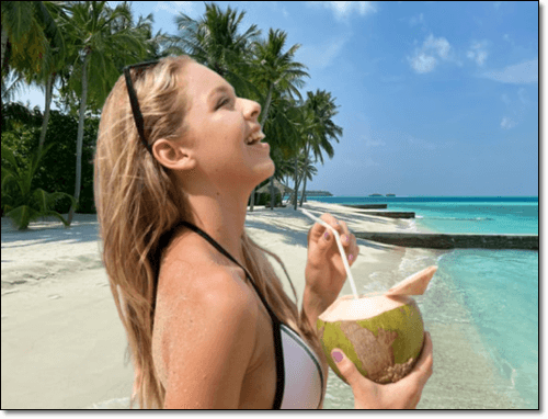 코코넛워터든 여자