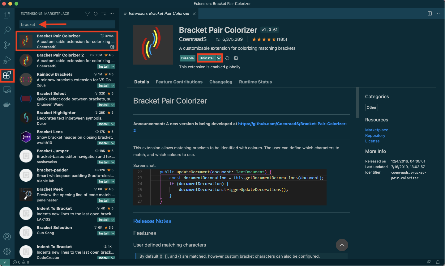 vscode-익스텐션-색깔
