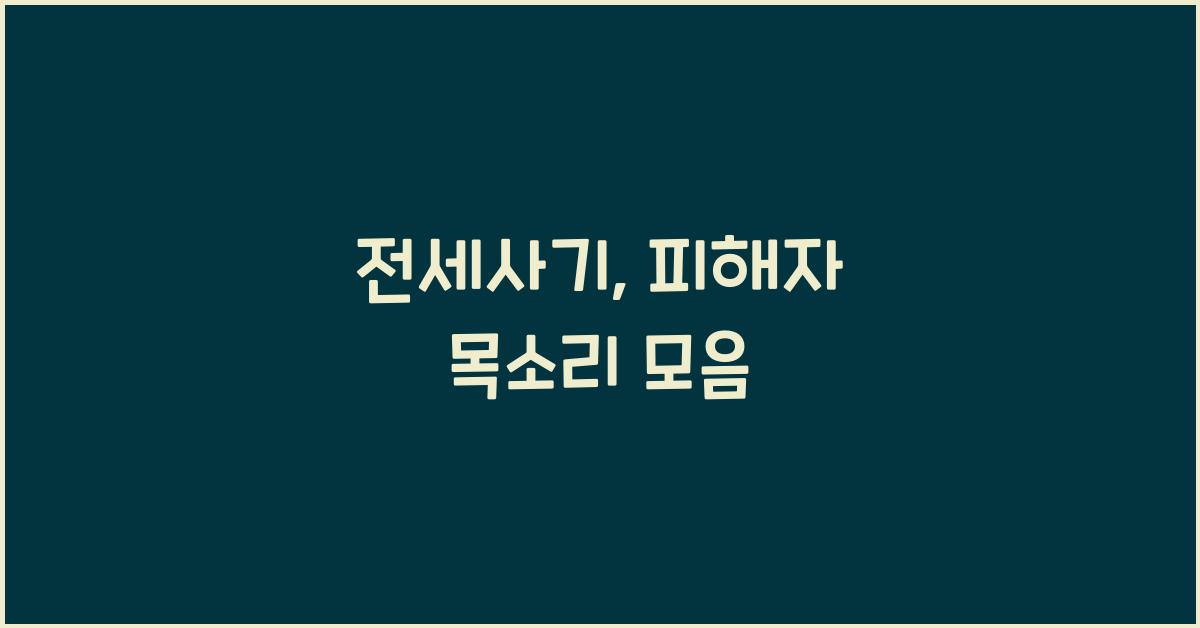 전세사기