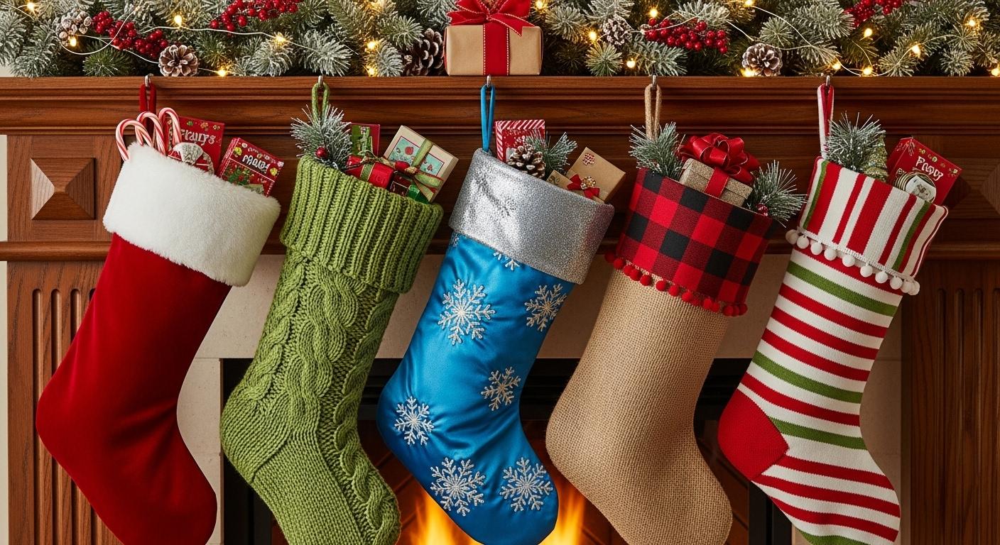 크리스마스 선물 양말