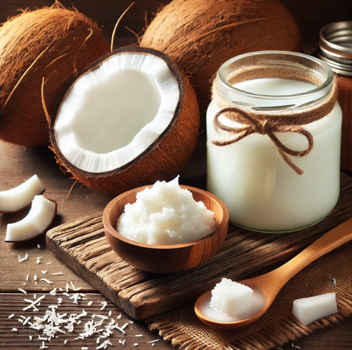 코코넛 오일 이미지