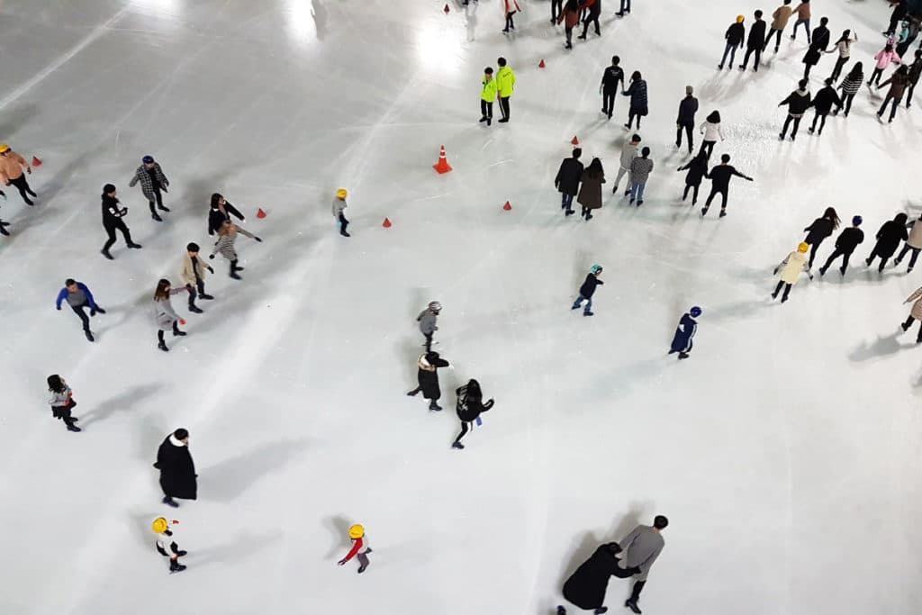  서울광장 시청 스케이트장