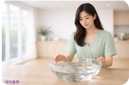 주말 정보가 섞여 있는 월요일 초반