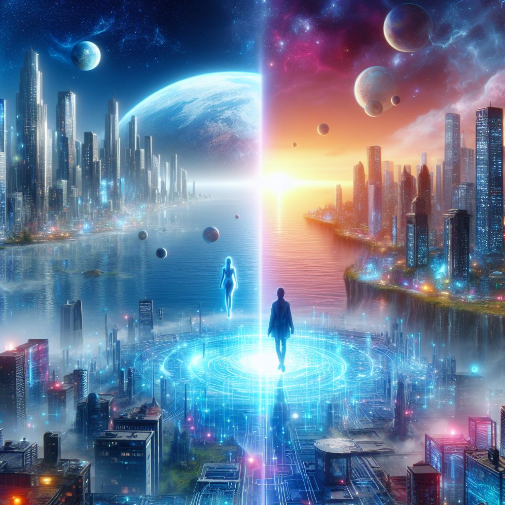 메타버스에서의 새로운 삶, 가상과 현실의 경계