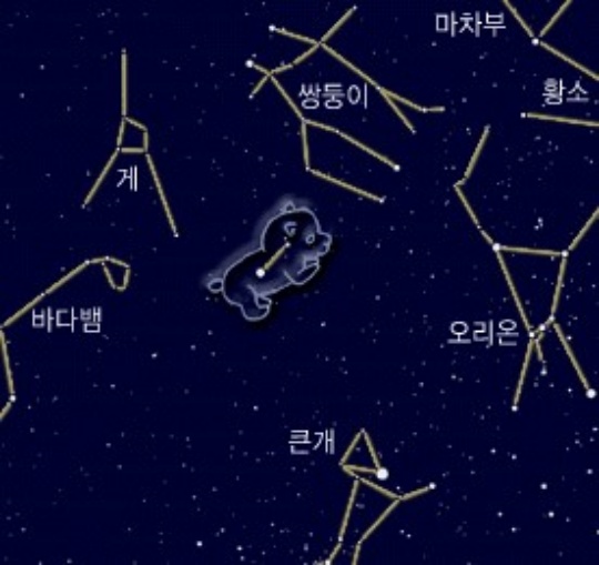 겨울철별자리-작은개자리
