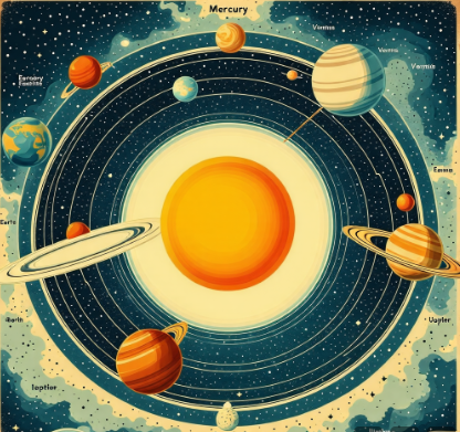 태양계의 행성 궤도