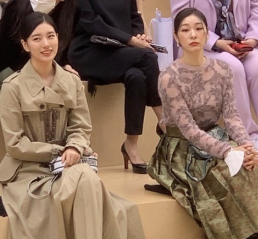 수지 김연아 디올 행사