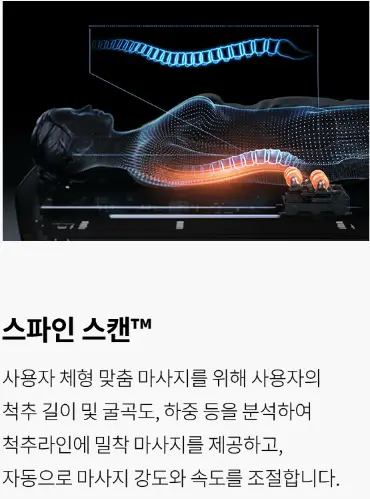 세라짐 마스터 V9 척추 온열 기능