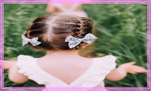 여자아이 머리 예쁘게 묶는법