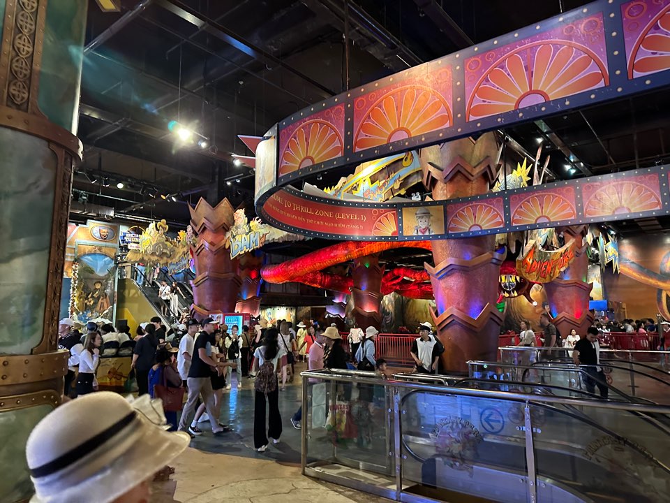 바나힐내의 놀이공원3