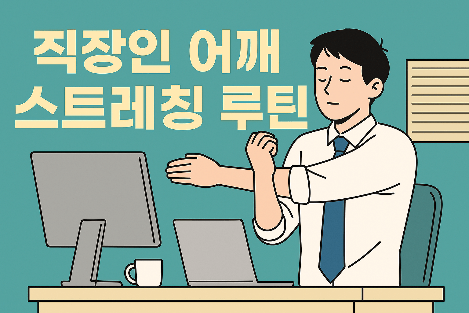 하루 5분으로 어깨 결림 사라지는 스트레칭 루틴 완전 정리