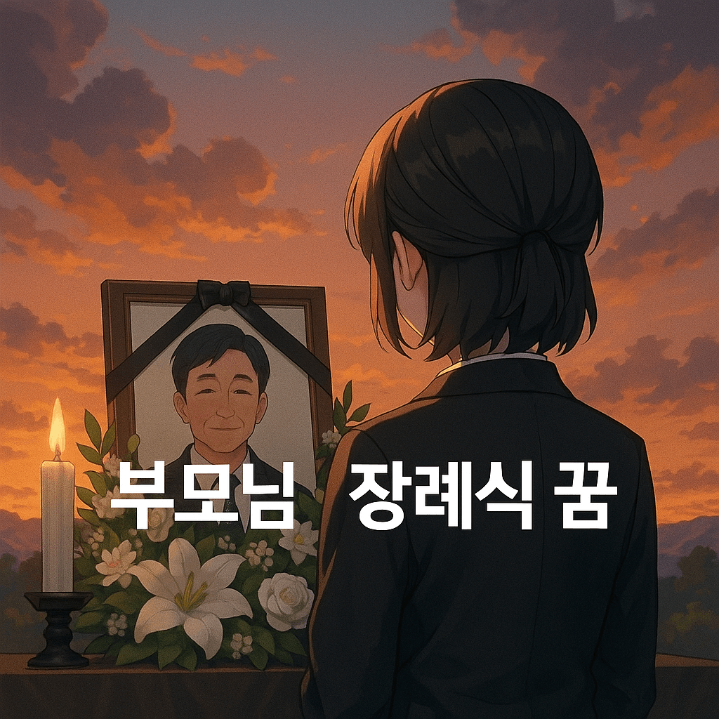 부모님 장례식 꿈