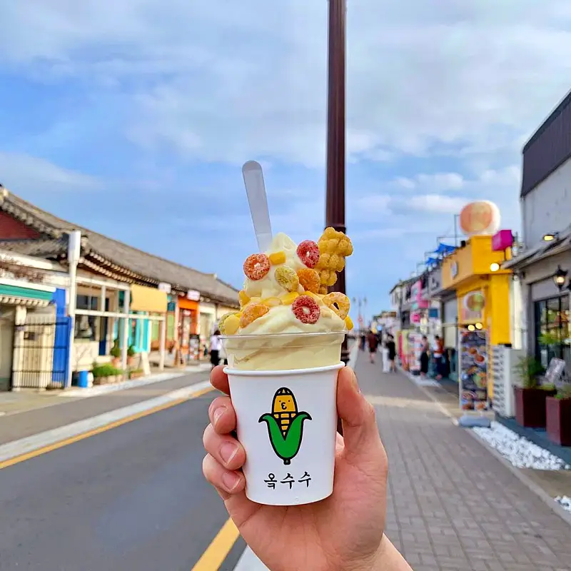 전참시 전지적참견시점 육성재 매니저 튀긴 옥수수, 마요옥수수 경주 황리단길 길거리 간식 맛집 소개