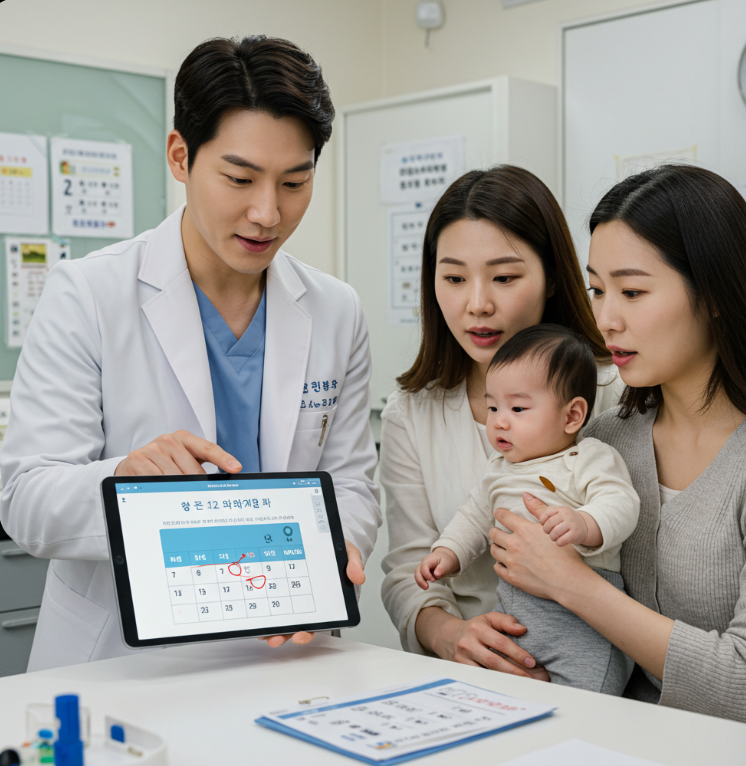 7~12개월 필수·권장 일정 정리