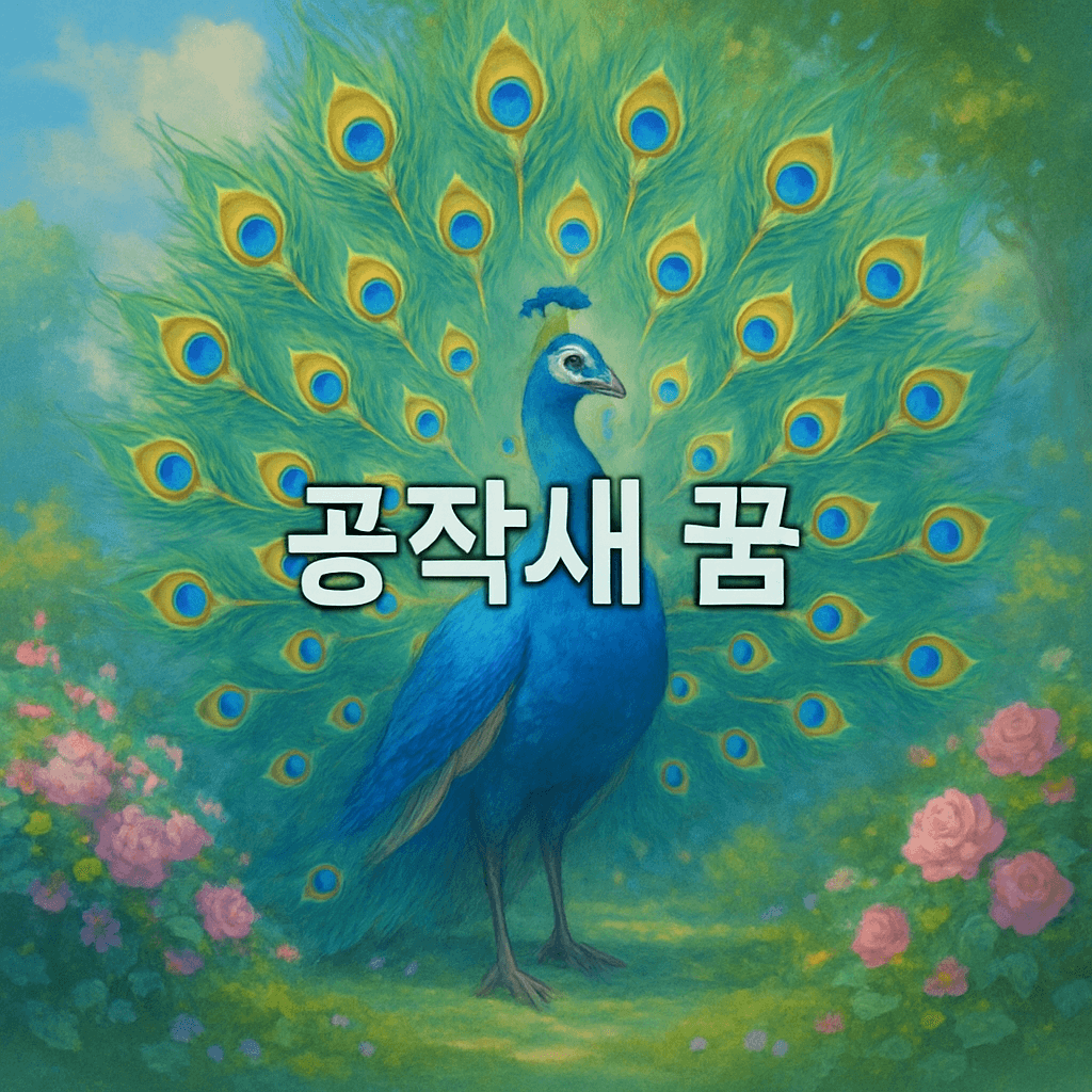 공작새 꿈 해몽