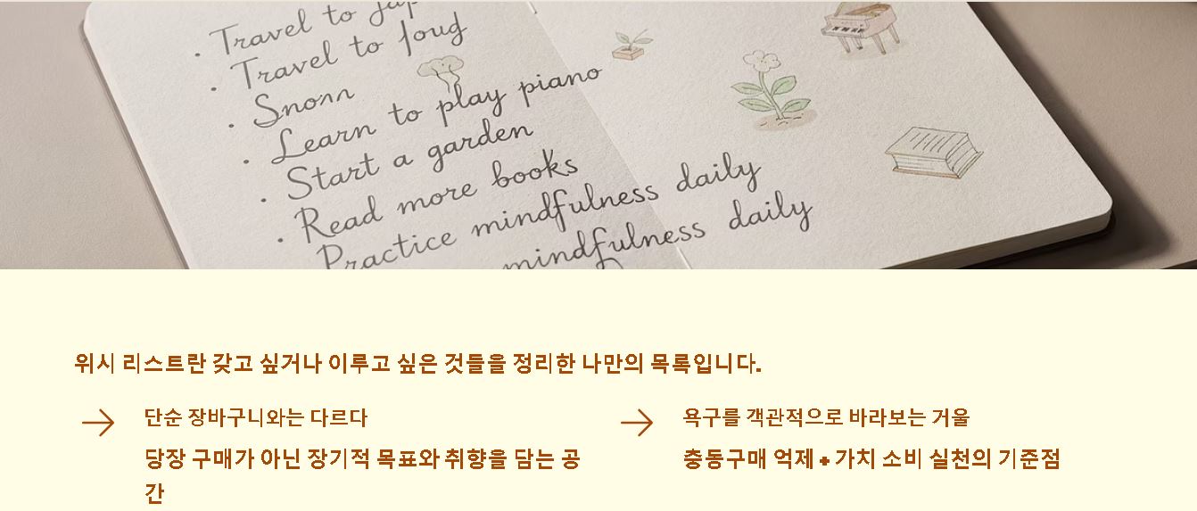 위시 리스트 뜻