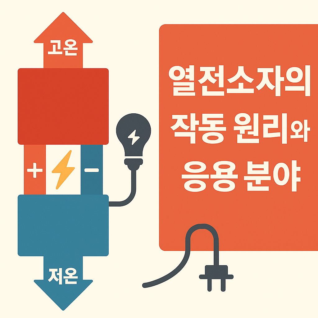 열전소자의 작동 원리와 응용 분야