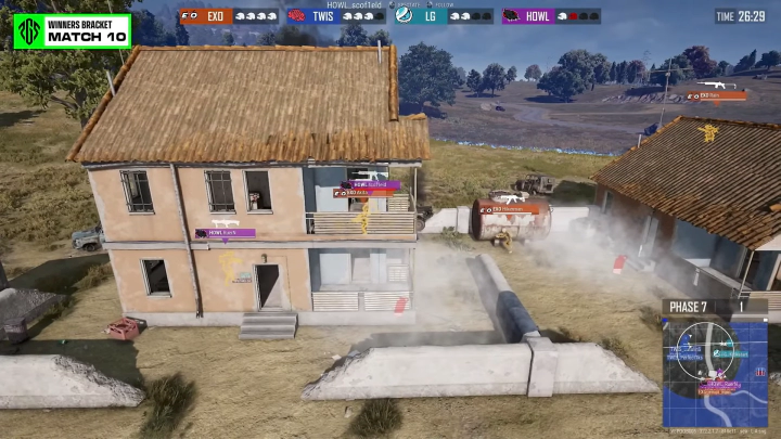 EXO, LG, 트위스티드 마인드, 하울의 네 팀이 남았습니다