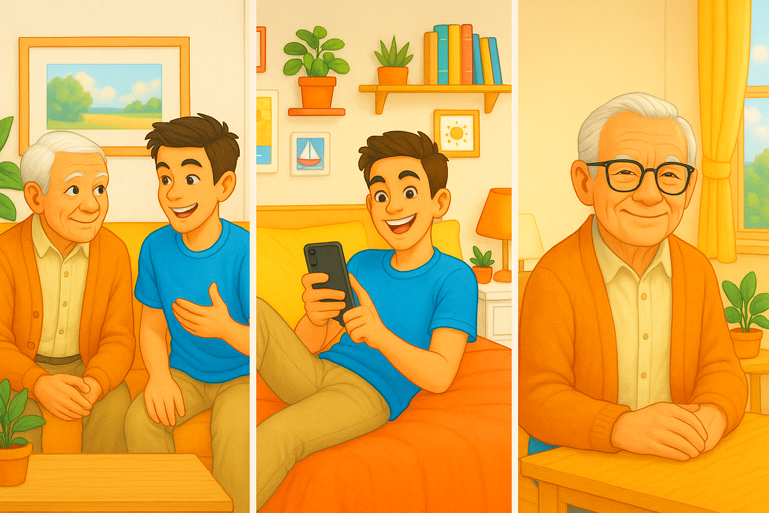 한지붕 세대공감의 모습