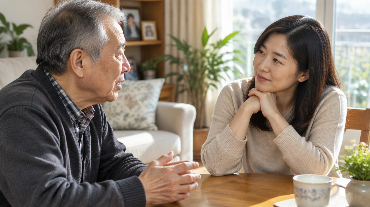 실어증 가족 대화법, 말이 어눌해진 어르신과 이야기하는 방법