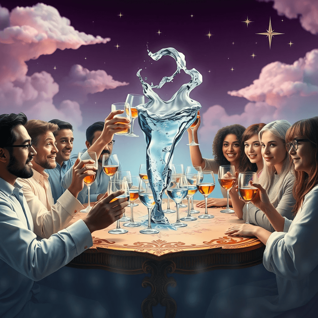 술이 물로 변하는 꿈 해몽