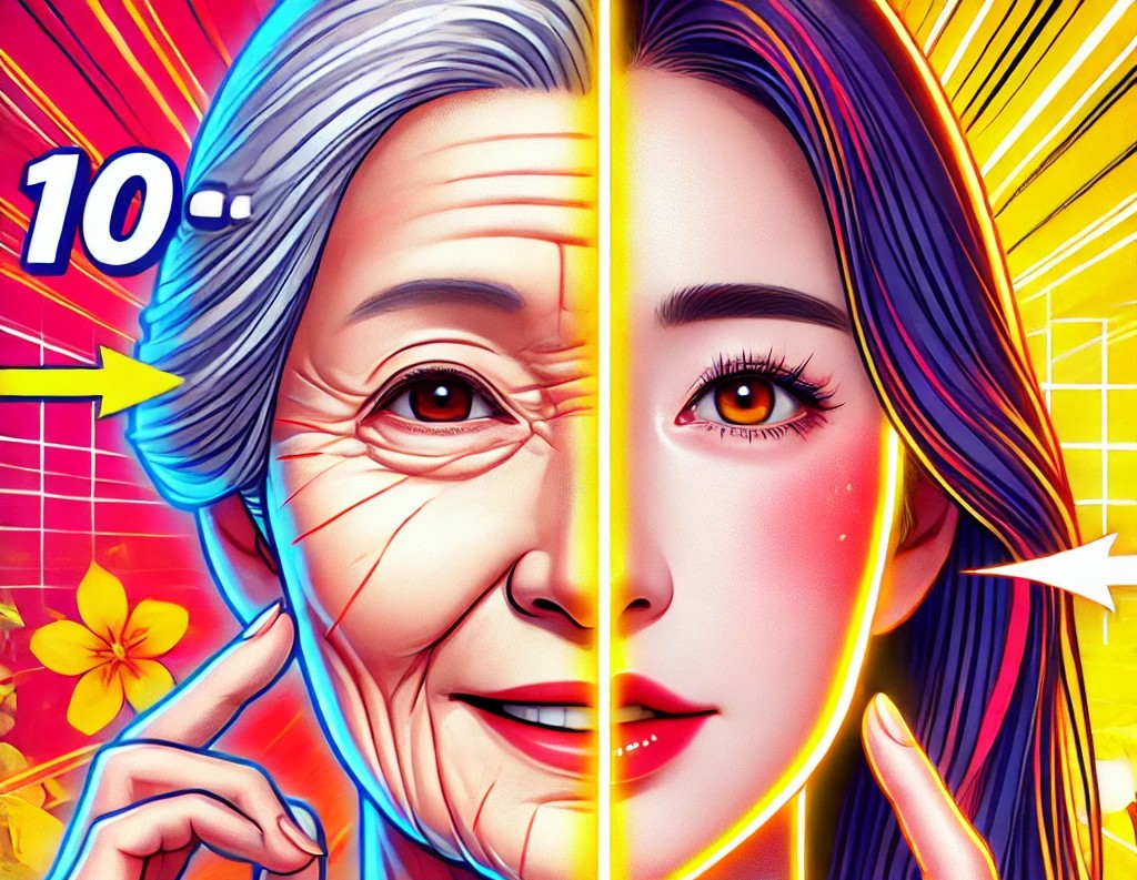 10년은 넘게 젊어지는 관리법에 대한 사진