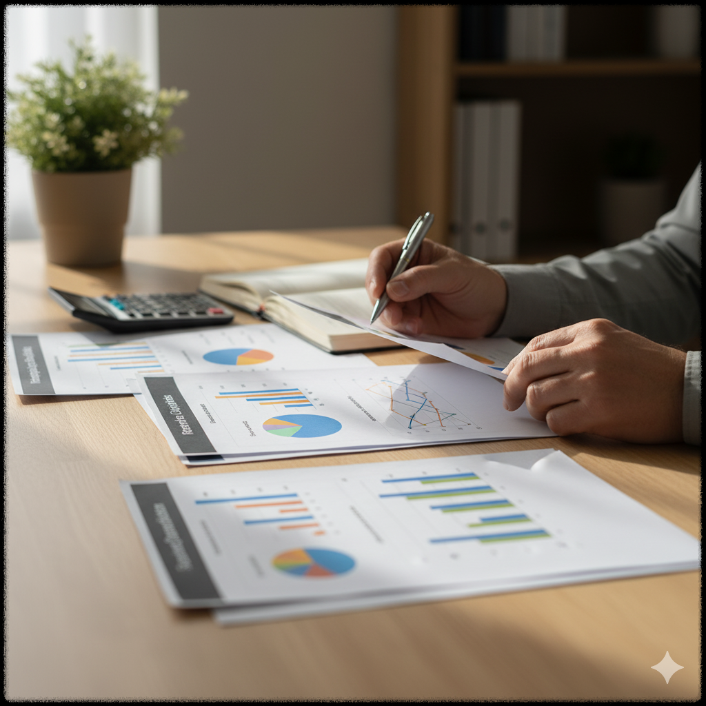 자신의 상황에 맞는 준비를 시작하는 모습