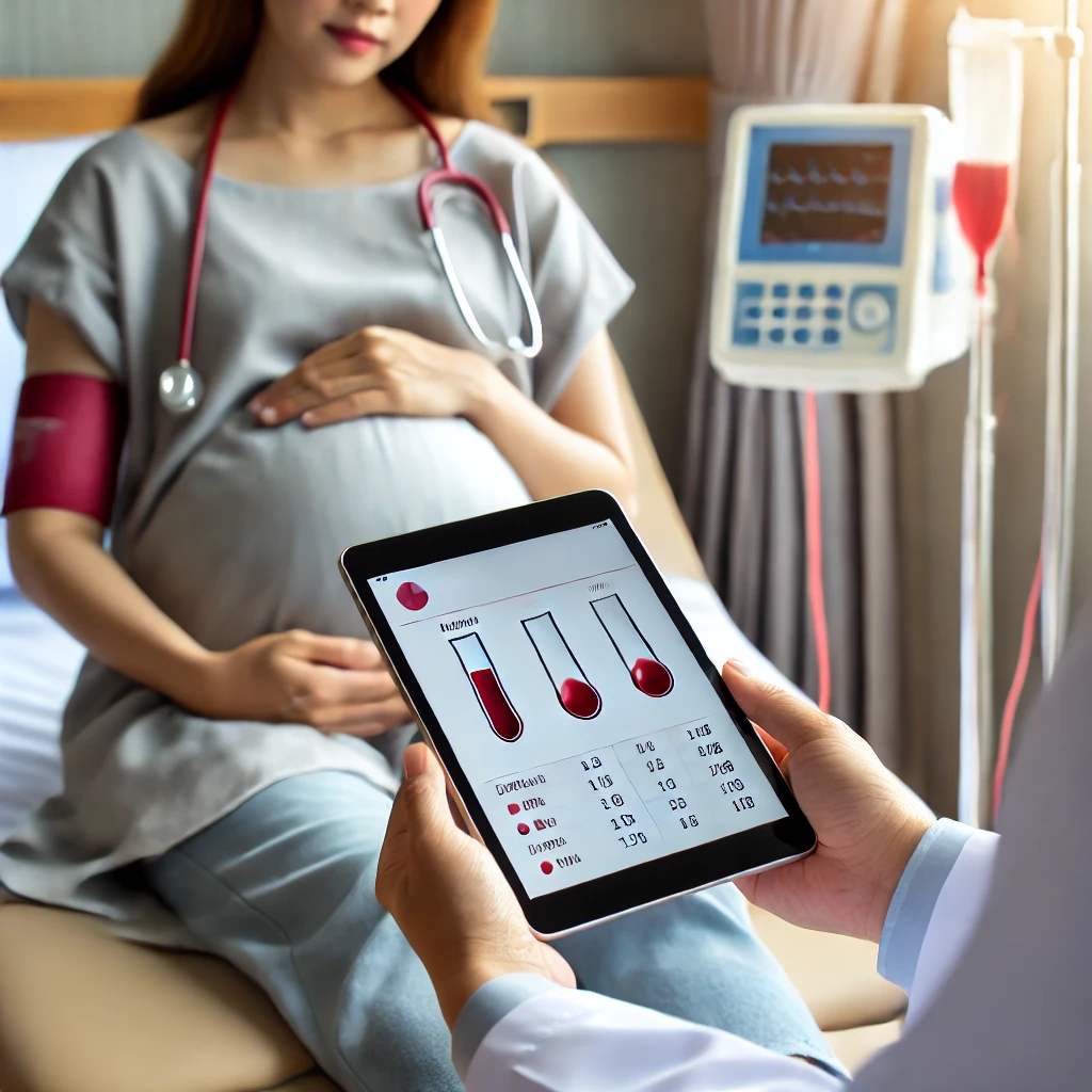 임산부 질병 사진