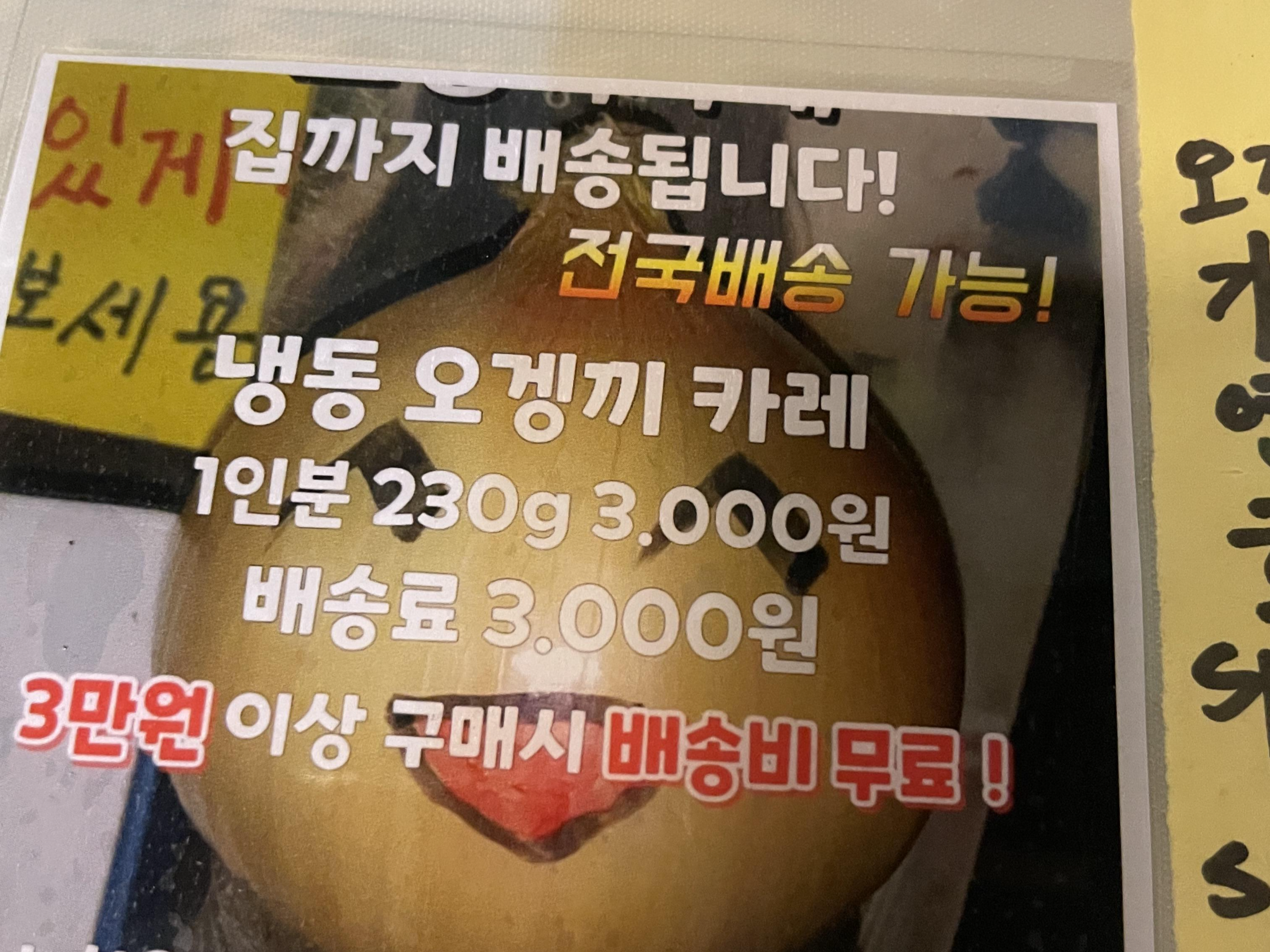 오겡끼 카레 택배