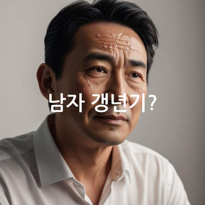 남자 갱년기 증상과 극복방법