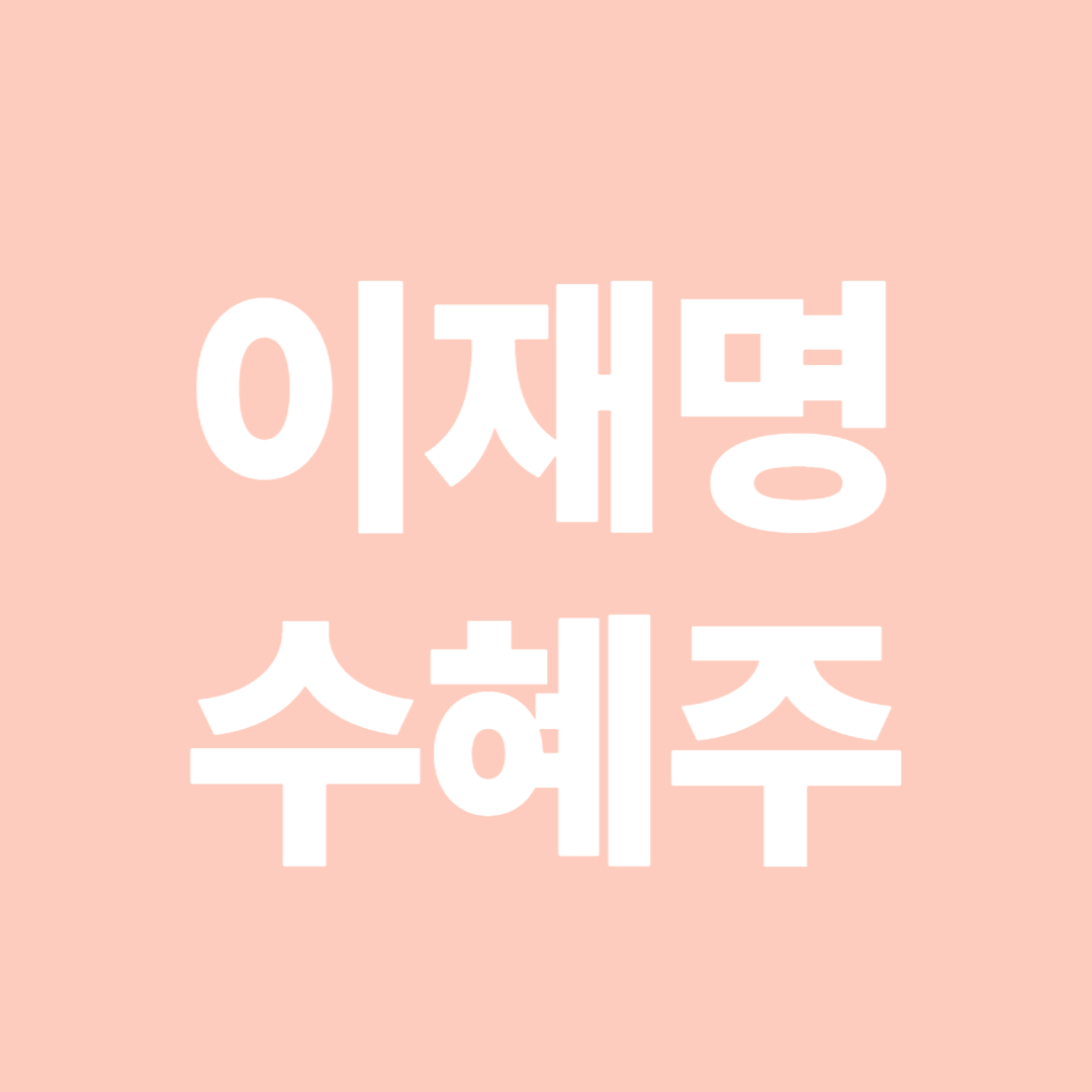 이재명 수혜주 대장주 테마주
