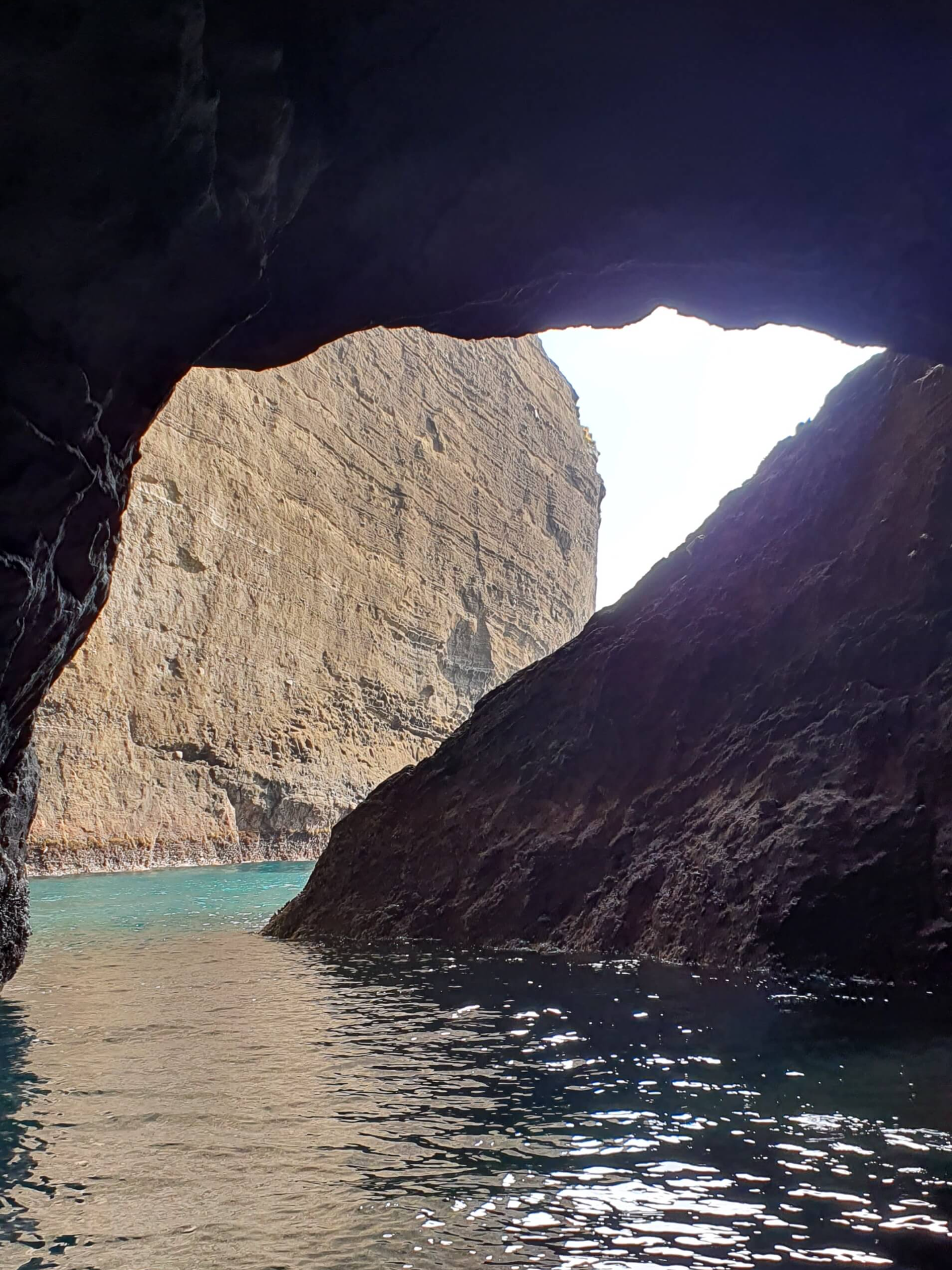 우도 검멀레 동굴