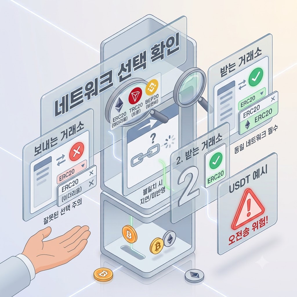 코인 네트워크 확인 방법