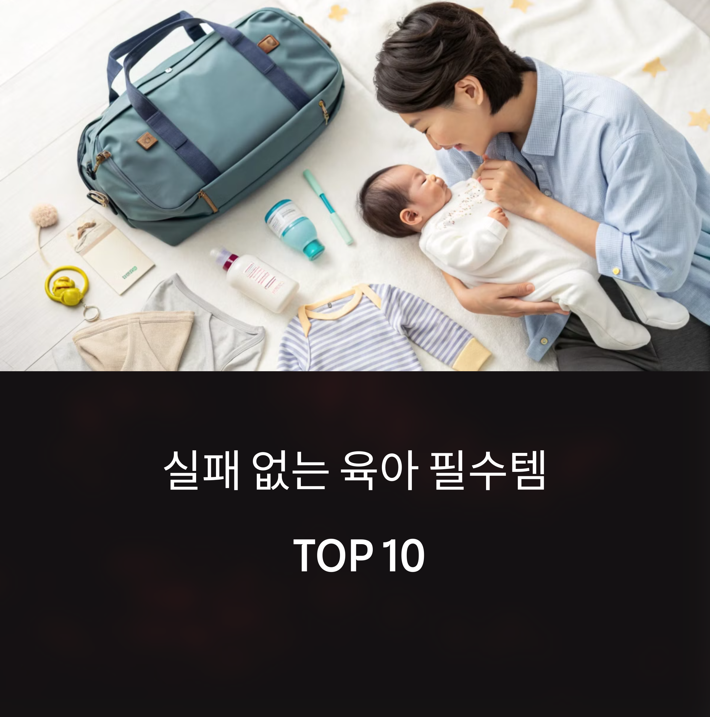 아이를 위한 육아용품 10개