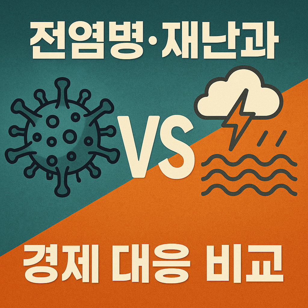 전염병·재난과 경제 대응 비교