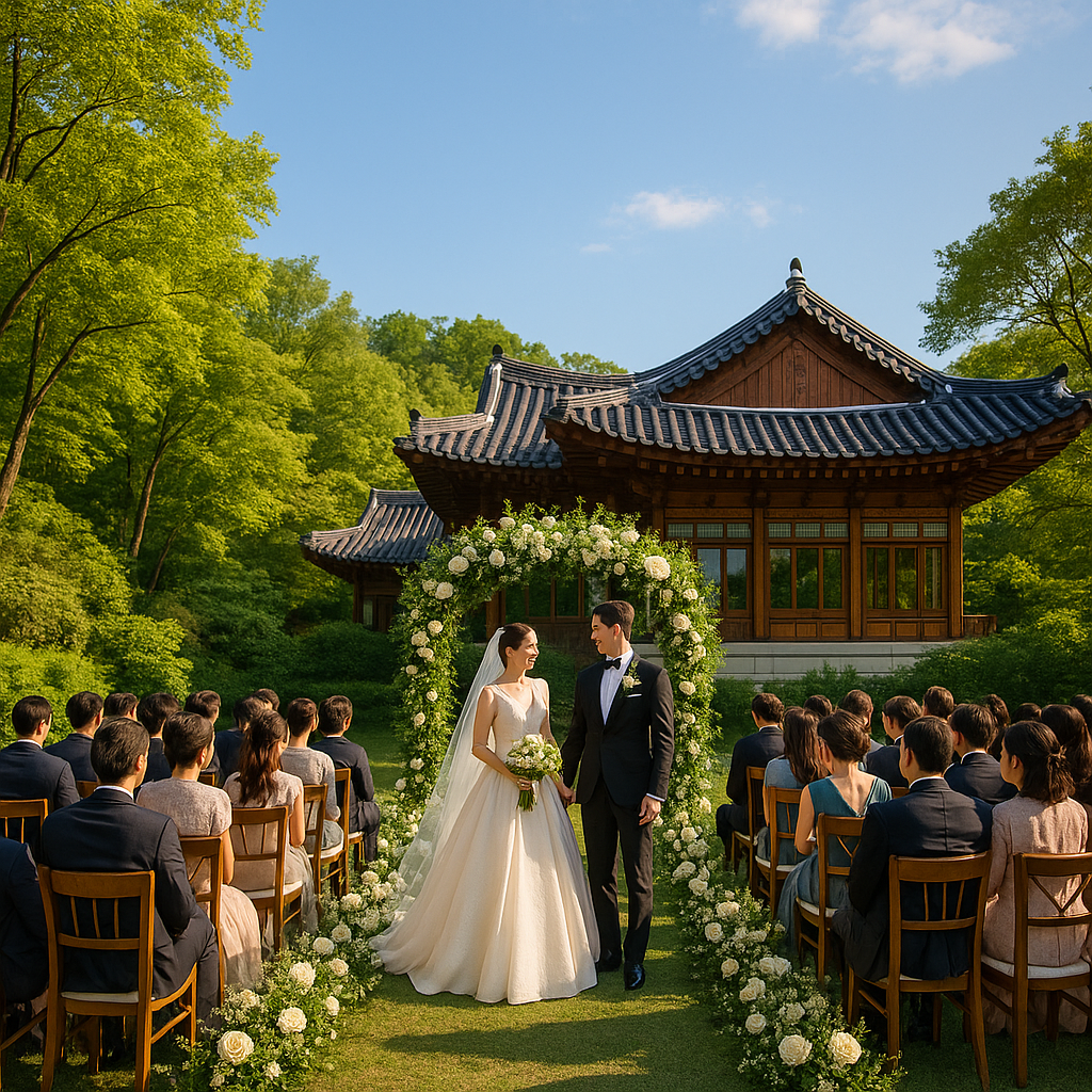 이재명 아들 결혼식, 여기에서?? chatgpt 생성 이미지