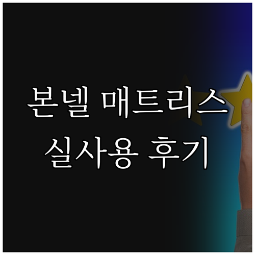 상일리베가구 본넬 매트리스 D 화이트