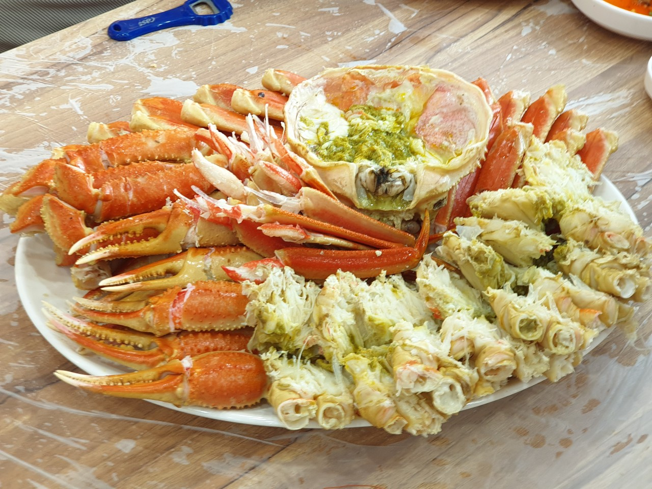 포항 구룡포 맛집 창우물회대게