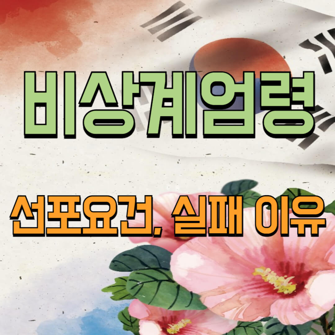 2024년 12월 비상계엄령 선포 요건, 실패 이유