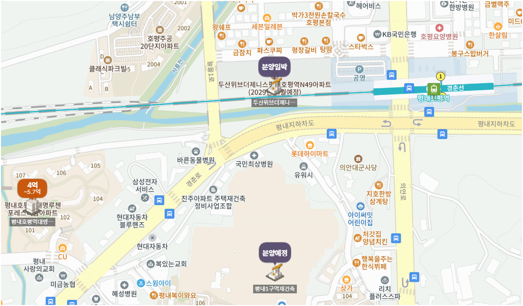 두산위브더제니스 평내평풍역 N49, 2025년 4월 분양! 청약 정보 총정리 🏡