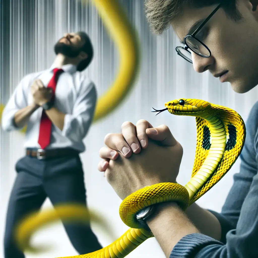 노란 뱀 꿈 해몽