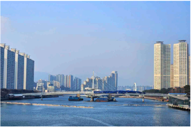 수영강 휴먼브릿지