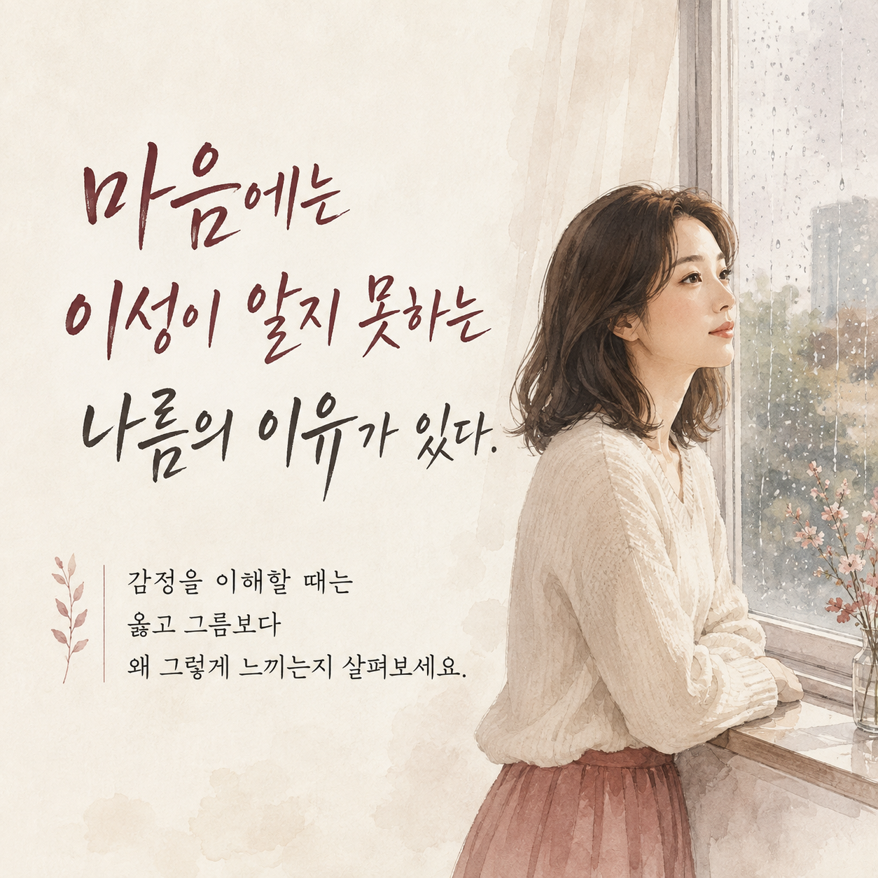 블레즈 파스칼 마음과 감정 이해에 관한 좋은 글귀 이미지