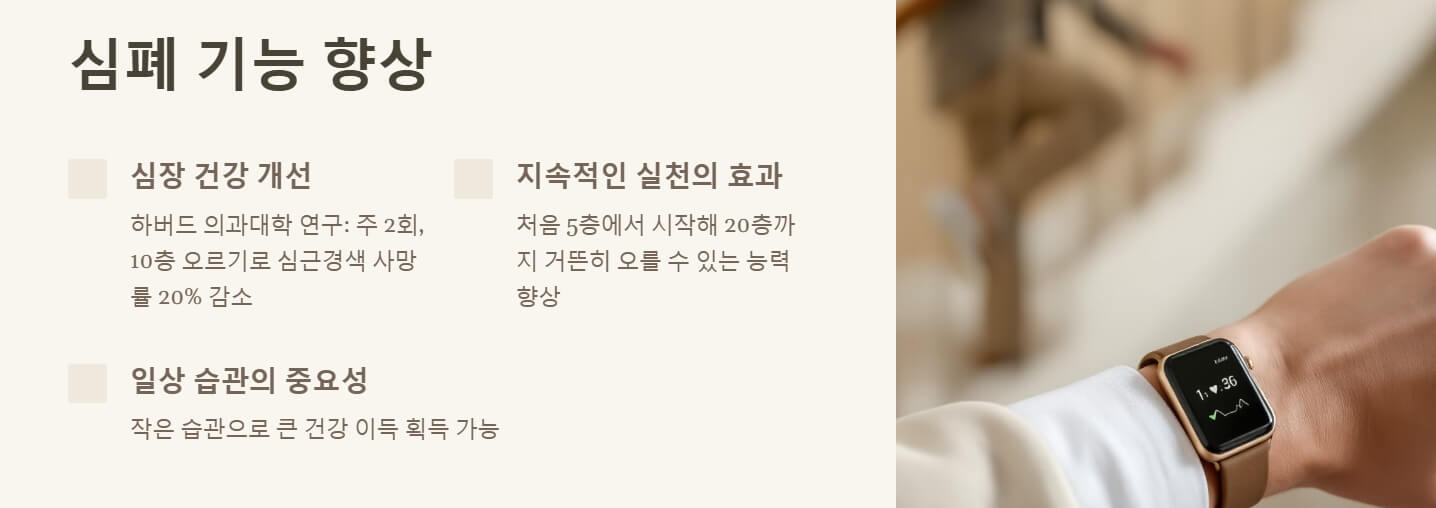 계단오르기 운동효과