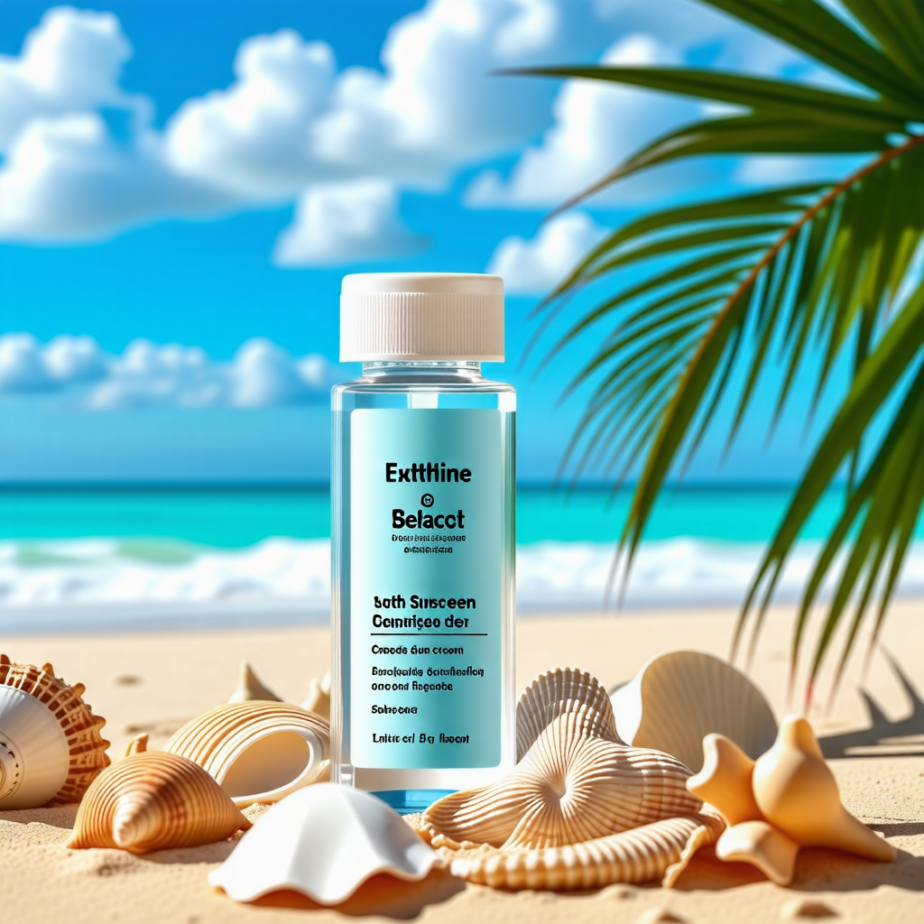 선크림 바르는 순서