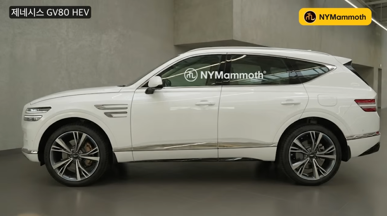 제네시스 GV80 하이브리드 예상도 (출처 : 뉴욕맘모스)