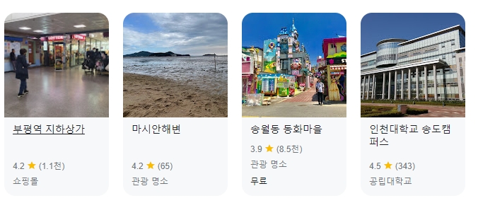 아기자기한 벽화가 그려진 송월동 동화마을 골목길