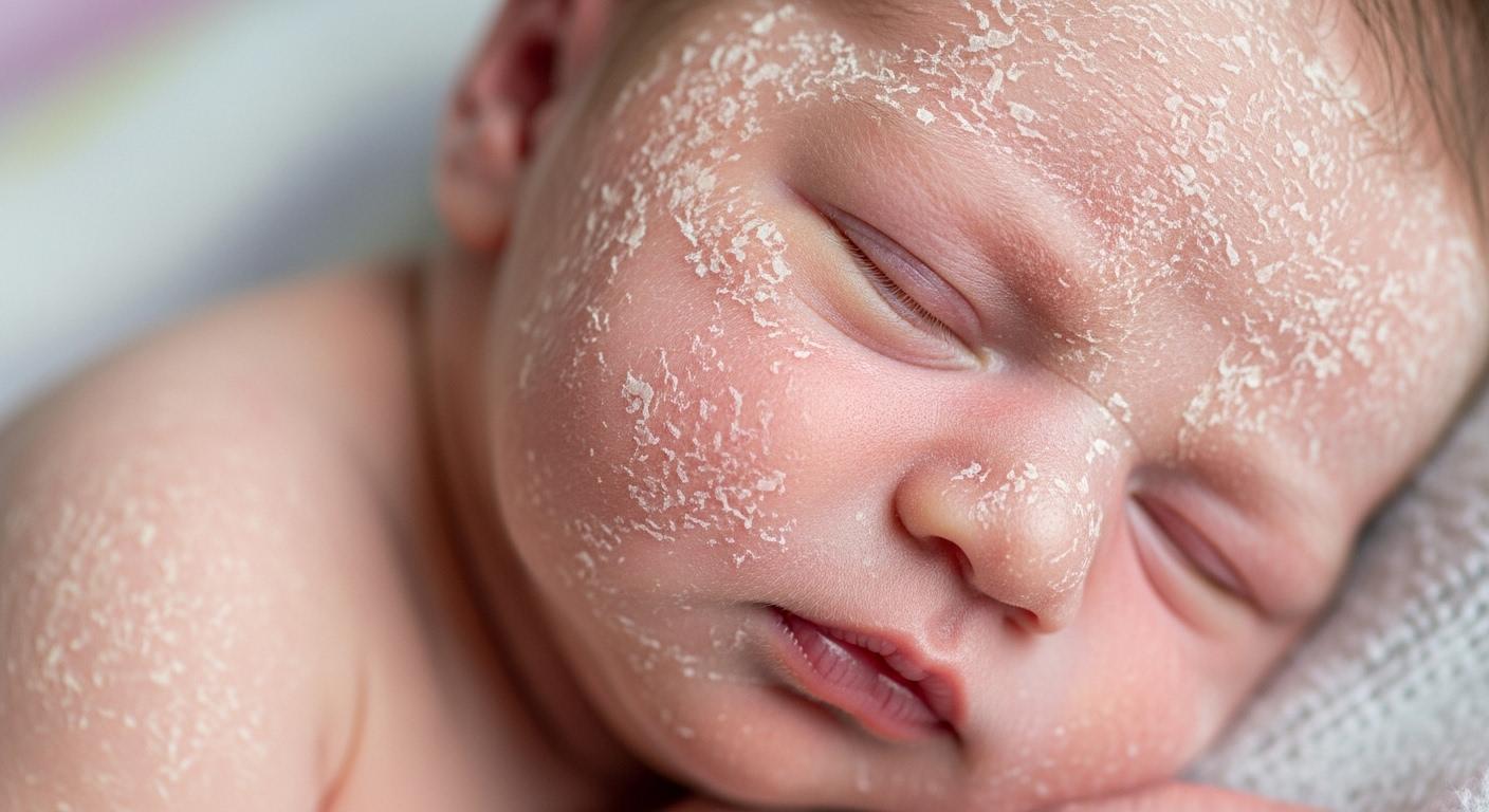 신생아 피부 각질