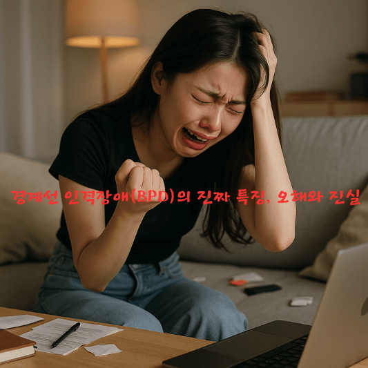 경계선인격장애, BPD특징, 감정조절장애, 성격장애, 정신건강, 자해충동, 인간관계불안, DBT치료, 심리학정보, 심리치료가능성